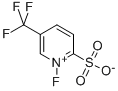 N-フルオロ-5-(トリフルオロメチル)ピリジニウム2-スルホナート 化学構造式