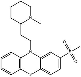 スルホリダジン 化学構造式