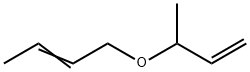 3-(2-ブテニルオキシ)-1-ブテン 化学構造式