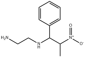 N-(2-nitro-1-phenylpropyl)ethylenediamine Struktur