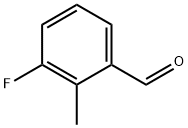 3-フルオロ-2-メチルベンズアルデヒド 化学構造式