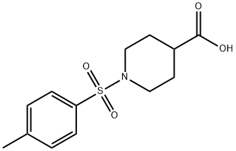 1-[(4-甲苯基)磺酰基]-4-哌啶甲酸 结构式