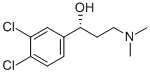 (R)-1-(3,4-DICHLORO-PHENYL)-3-DIMETHYLAMINO-PROPAN-1-OL
 Struktur