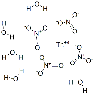 硝酸钍五水合物,14767-04-5,结构式
