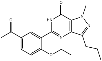 庆地那非 结构式