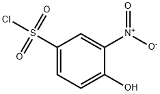Benzenesulfonyl chloride, 4-hydroxy-3-nitro- (9CI) 化学構造式