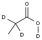 PROPIONIC-2,2-D2 ACID Structure