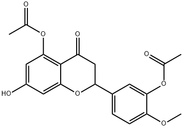Hesperetin 3,4-Diacetate, 147711-15-7, 结构式