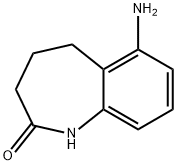 6-amino-4,5-dihydro-1H-benzo[b]azepin-2(3H)-one Struktur