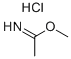 甲基乙酰亚胺酯盐酸盐 结构式