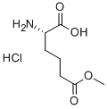 L-2-氨基己二酸 6-甲酯盐酸盐,147780-39-0,结构式
