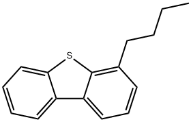 4-BUTYLDIBENZOTHIOPHENE Structure