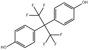 六氟双酚 A,1478-61-1,结构式