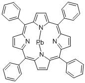 5,10,15,20-四苯基-21H,23H-卟吩铅(II) 结构式