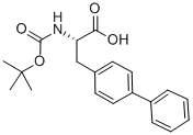 BOC-L-4,4'-BIPHENYLALANINE Structure