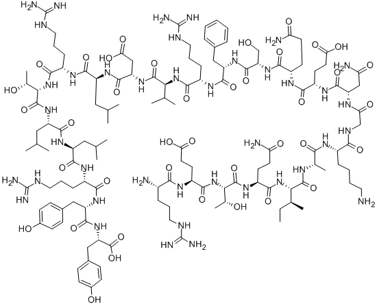 MHC CLASS I-DERIVED PEPTIDE, 147930-82-3, 结构式