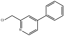 2-(氯甲基)-4-苯基吡啶,147937-34-6,结构式