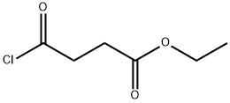 琥珀酸单乙酯酰氯,14794-31-1,结构式