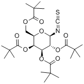 2,3,4,6-TETRA-O-PIVALOYL-BETA-D-GALACTOPYRANOSYL ISOTHIOCYANATE Struktur