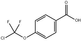 4-(DIFLUOROCHLOROMETHOXY)BENZOIC ACID Structure