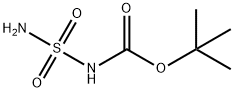 N-(氨基磺酰基)氨基甲酸叔丁酯, 148017-28-1, 结构式