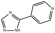 吡啶,4-(1H-1,2,4-三唑-5-基)- 结构式