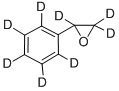スチレンオキシド-D8(重水素化率97%以上) 化学構造式