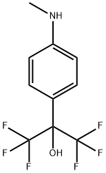 1,1,1,3,3,3-HEXAFLUORO-2-(4-(METHYLAMINO)PHENYL)PROPAN-2-OL 结构式