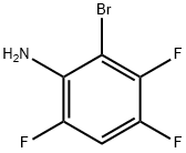 2-溴-3,4,6-三氟苯胺, 1481-21-6, 结构式