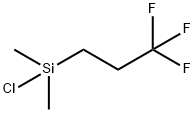 氯二甲基-3,3,3-氟丙基硅烷, 1481-41-0, 结构式