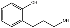 3-(2-ヒドロキシフェニル)-1-プロパノール 化学構造式