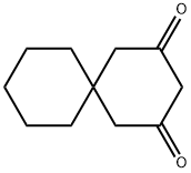 螺[5,5]十一烷-2,4-二酮, 1481-99-8, 结构式