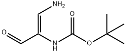 Carbamic acid, (2-amino-1-formylethenyl)-, 1,1-dimethylethyl ester, (Z)- (9CI) Structure