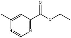 4-Pyrimidinecarboxylicacid,6-methyl-,ethylester(9CI) Structure