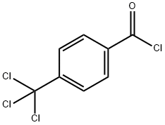 4-(trichloromethyl)benzoyl chloride ,14815-86-2,结构式