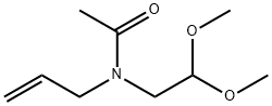 Acetamide,  N-(2,2-dimethoxyethyl)-N-2-propenyl-  (9CI) 结构式