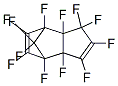 1,1,2,3,3a,4,5,6,7,7a,8,8-Dodecafluoro-3a,4,7,7a-tetrahydro-4,7-methano-1H-indene Struktur