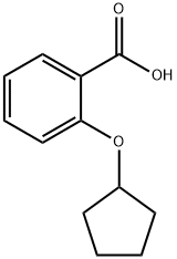2-(环戊基氧基)苯甲酸, 148215-77-4, 结构式
