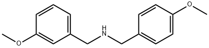 (3-METHOXY-BENZYL)-(4-METHOXY-BENZYL)-AMINE Struktur