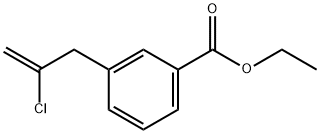 3-(3-CARBOETHOXYPHENYL)-2-CHLORO-1-PROPENE