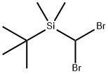 叔丁基(二溴甲基)二甲基硅烷, 148259-35-2, 结构式