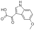 (5-METHOXY-1H-INDOL-3-YL)(OXO)ACETIC ACID Structure