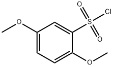 2,5-ジメトキシベンゼンスルホニルクロリド 化学構造式