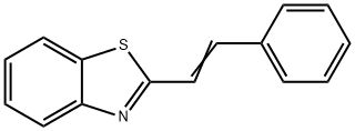2-styrylbenzothiazole Structure