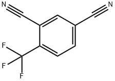 2,4-DICYANOBENZOTRIFLUORIDE 化学構造式