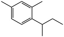 BENZENE,2,4-DIMETHYL-1-(1-METH Struktur