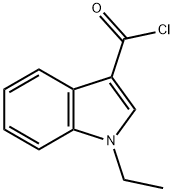 1H-Indole-3-carbonyl chloride, 1-ethyl- (9CI) Structure