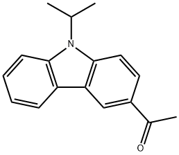 3-Acetyl-9-isopropyl-9H-carbazole Struktur