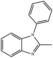 2-METHYL-1-PHENYL-1H-BENZOIMIDAZOLE Structure