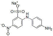 Natrium-2-(p-aminoanilino)-5-nitrobenzolsulfonat